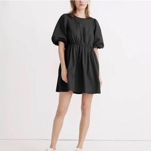 Madewell Poplin Bubble Mini Dress- size 6. NWT